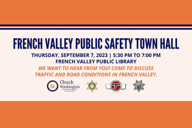 French valley public safety town hall