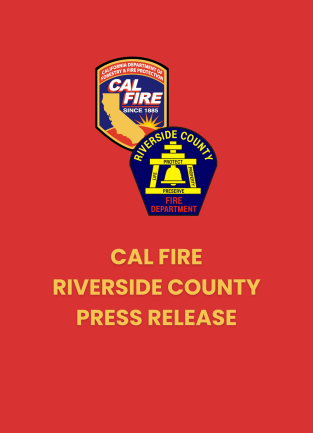 CalFire Press Release